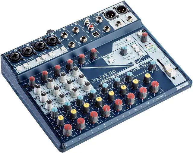 Alt view image 3 of 8 - Sound Craft Notepad-12FX Small-Format Analog Mixing Console