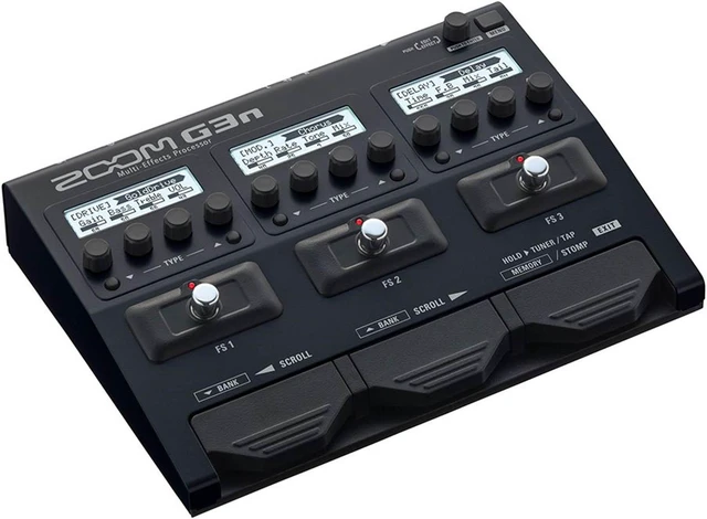 Alt view image 14 of 20 - Zoom G3N Multi Effects Amp Processor Pedal Simulator for Guitarists
