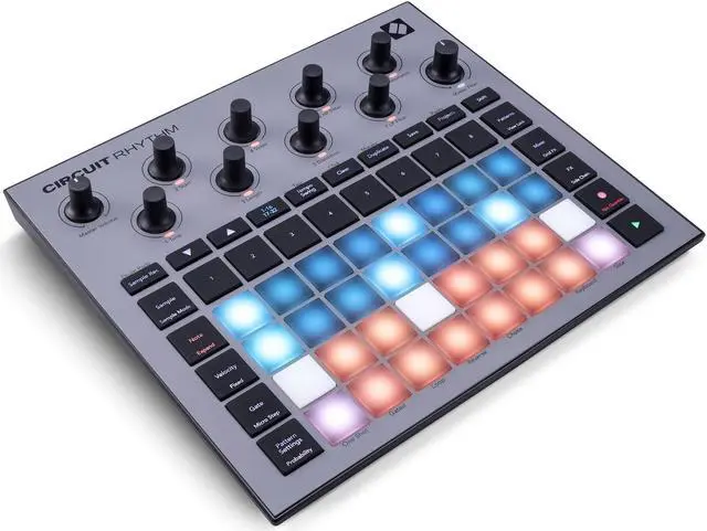 Alt view image 12 of 20 - Novation Circuit Rhythm Groovebox with Standalone Sampler and Groove Production Workstation