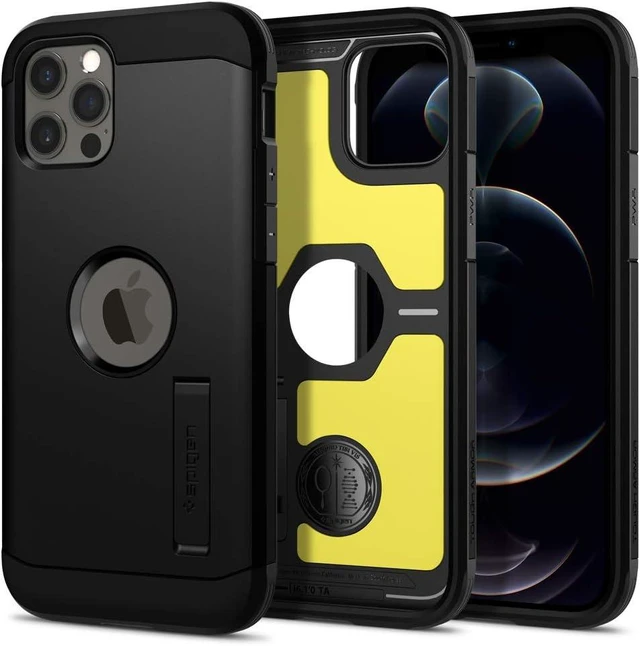 Main image of for iPhone 12 Pro Case Tough Armor Case for iPhone 12 & 12 Pro - Black