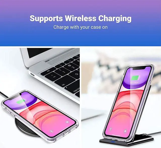 Alt view image 5 of 7 - Clear Case Compatible with iPhone 11 6.1-Inch 2019 Transparent Thin Slim Protective Phone Cover