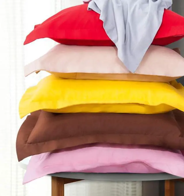 Alt view image 3 of 7 - King Pillow Shams - 2 Pack Brushed Microfiber 20x36 Sham Covers - Super Soft and Cozy Wrinkle Fade Stain Resistant 20x36 Inches Oxford Pillowcases White