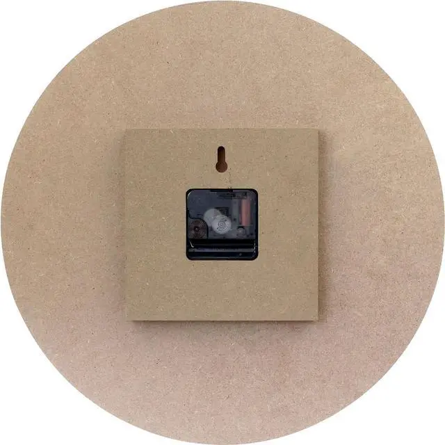 Alt view image 3 of 7 - Stonebriar Vintage Coastal Worn Blue 14 Inch Round Battery Operated Wall Clock