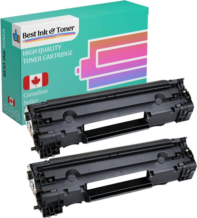 Main image of bestink Compatible Toner Cartridge Replacement for use in HP CB435A (35A / 435A) Black 2 Pack High Yield for use in HP Laserjet P1000, P1002, P1005, P1006, P1007, P1008, P1009 Printers