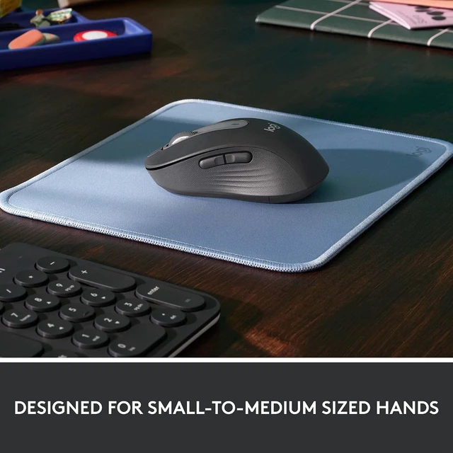 Alt view image 4 of 7 - Signature M650 for Business Small Wireless Mouse Graphite