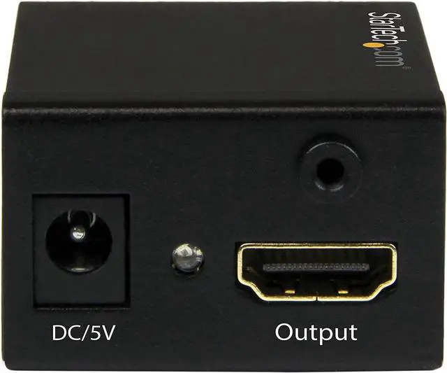 Alt view image 6 of 6 - 115 ft/35 m HDMI Signal Booster - 1080p Signal Repeater - HDMI Inline Amplifier & Extender - 7.1 Audio Support (HDBOOST)