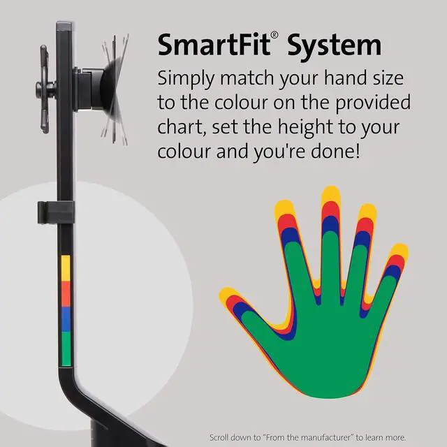 Alt view image 6 of 7 - Kensington SmartFit Space Saving Dual Monitor Arm (K55513WW)