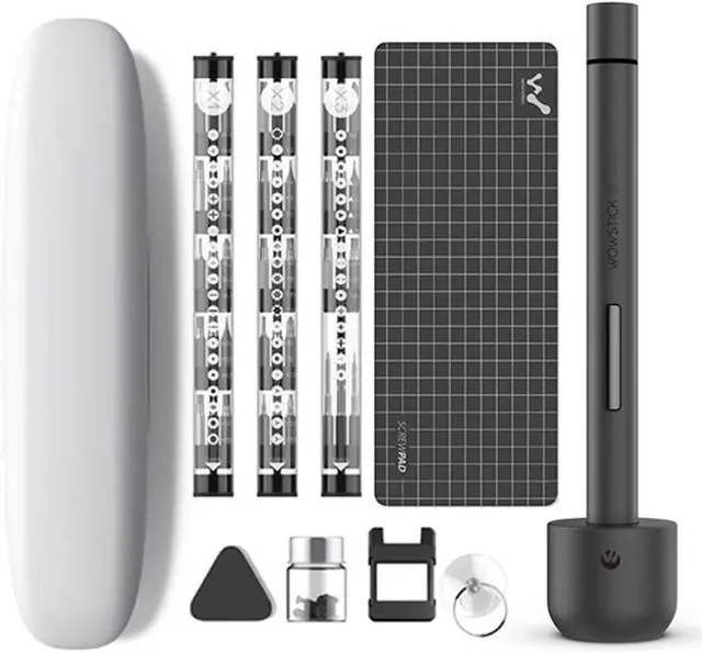 Main image of wowstick 1F+ Electric Screwdriver 64 In 1 Lithium Precision Screwdriver Rechargeable Repair Tool kits Cordless 56 Bits Screwdriver with LED Light And Magnetic Mat For Most Electronic Devices
