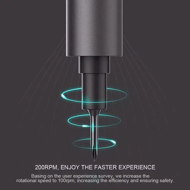 Alt view image 3 of 7 - wowstick 1F+ Electric Screwdriver 64 In 1 Lithium Precision Screwdriver Rechargeable Repair Tool kits Cordless 56 Bits Screwdriver with LED Light And Magnetic Mat For Most Electronic Devices