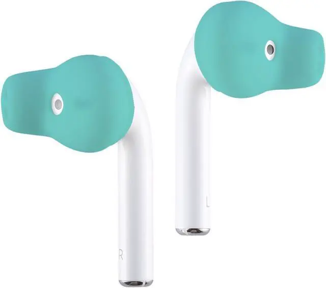 Alt view image 2 of 6 - ACOUS Design Purest Earbuds Covers Anti-Slip Sport Covers Compatible with EarPods and AirPods (Light Blue)
