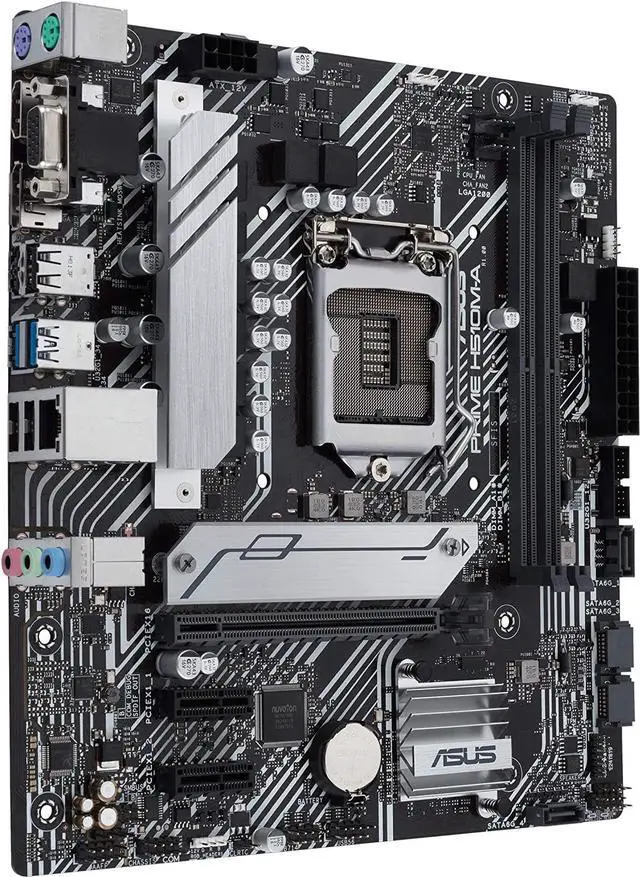 Main image of ASUS PRIME H510M-A LGA 1200 Intel H510 MicroATX M.2 Desktop Motherboard B