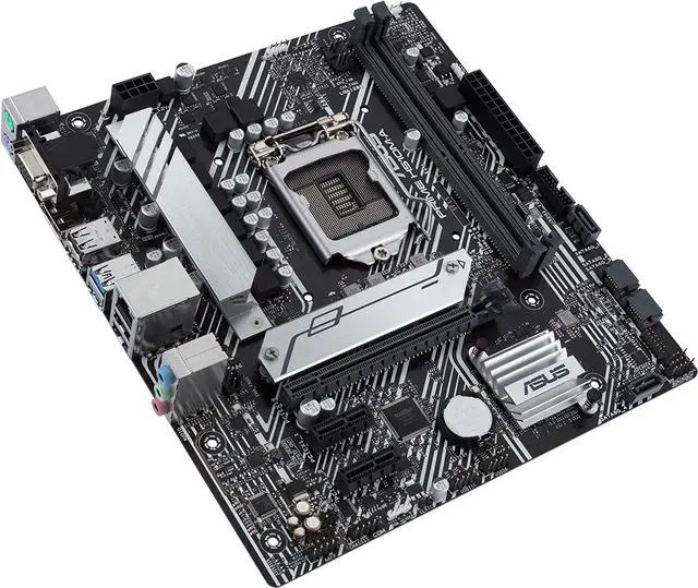 Alt view image 3 of 7 - ASUS PRIME H510M-A LGA 1200 Intel H510 MicroATX M.2 Desktop Motherboard B