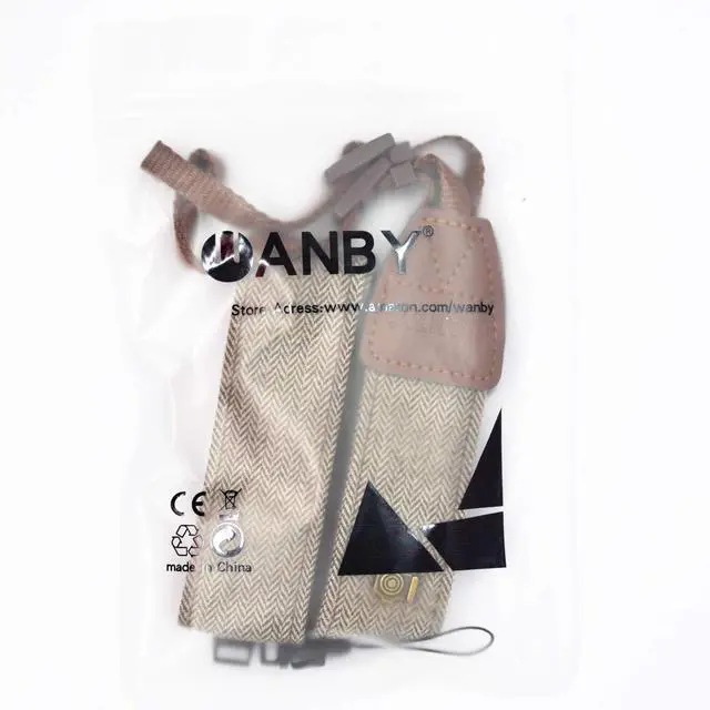 Alt view image 2 of 7 - Camera Strap Canvas Brown Shoulder Strap with Quick Release Buckles | Adjustable Vintage Neck Shoulder Carrying Strap for DSLR SLR Most Digital Cameras