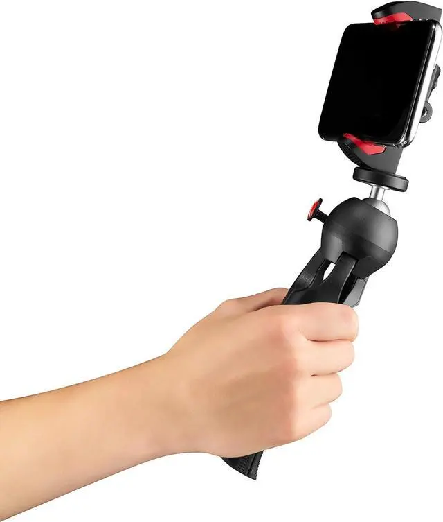Alt view image 6 of 7 - Manfrotto Smartphone Clamp, Pro Version (MCPIXI), Black