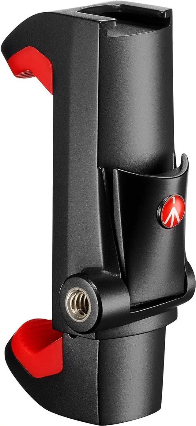 Alt view image 3 of 7 - Manfrotto Smartphone Clamp, Pro Version (MCPIXI), Black