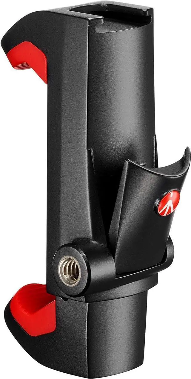 Alt view image 4 of 7 - Manfrotto Smartphone Clamp, Pro Version (MCPIXI), Black