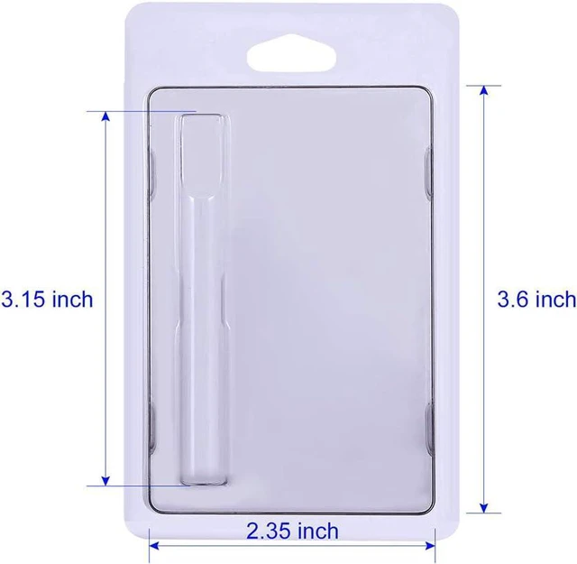 Alt view image 2 of 4 - Coolpen Empty Clamshell Blister Cartridge Packaging and Universal Cards for 1.0ml Carts - Packaging only (25 Pack)