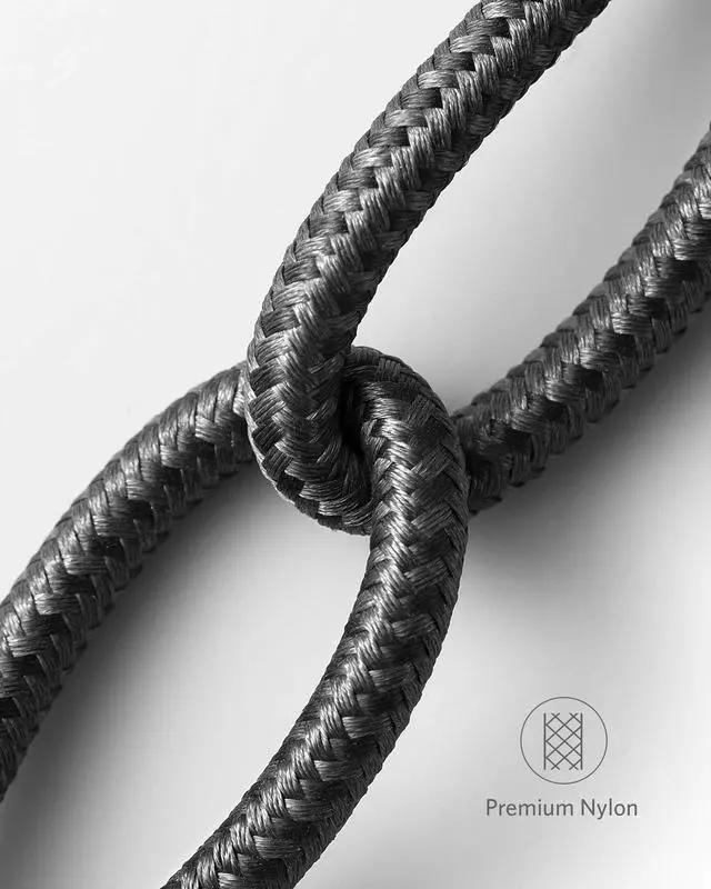 Alt view image 6 of 7 - USB A to Lightning Cable(6FT, 1Pack), MFi Certified Nylon USB to Lightning Cord for iPhone 14/13/12/11 Pro/11/XS MAX/XR/8/7/6s Plus Cable(Black)