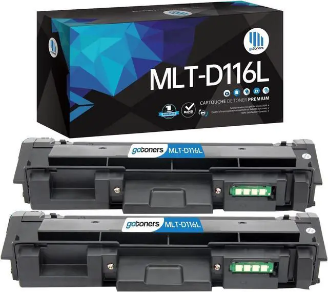 Main image of Gotoners High Yield MLT-D116L Toner D116L for Samsung Xpress M2885FW M2875FW M288X M2835DW M2825DW M2835 M2875FD M2825 M2875 (Black 2)