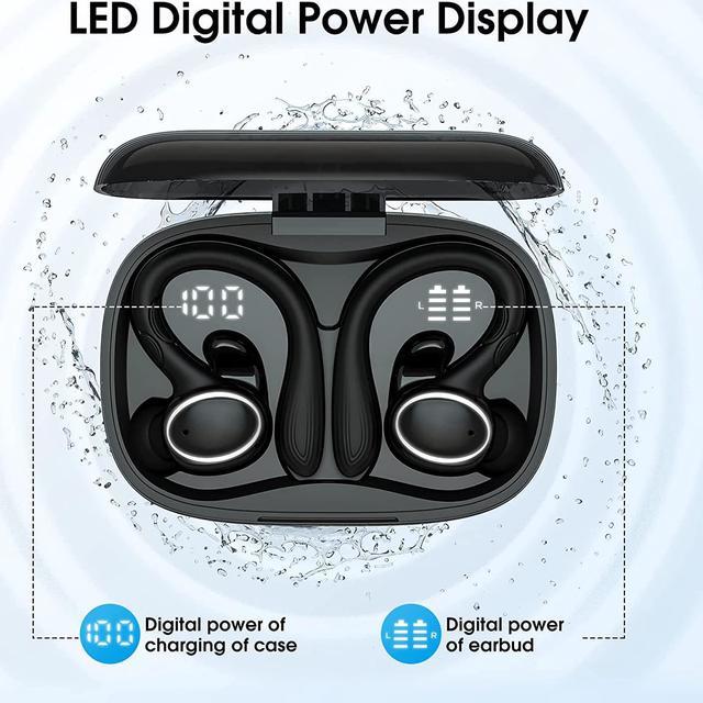 Wireless Earbuds Bluetooth 5.3 Earphones 50Hrs Playtime,Over-Ear