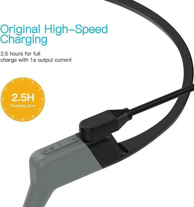 Alt view image 7 of 7 - A 2 Pack Compatible for Shokz Charging Cable,Magnetic USB Charger Cord Compatible for Aftershokz Aeropex AS800,Shokz OpenRun Pro,OpenRun,OpenRun Mini,OpenComm Bone Conduction Headphones