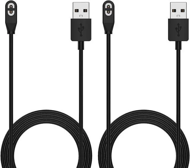 Main image of A 2 Pack Compatible for Shokz Charging Cable,Magnetic USB Charger Cord Compatible for Aftershokz Aeropex AS800,Shokz OpenRun Pro,OpenRun,OpenRun Mini,OpenComm Bone Conduction Headphones