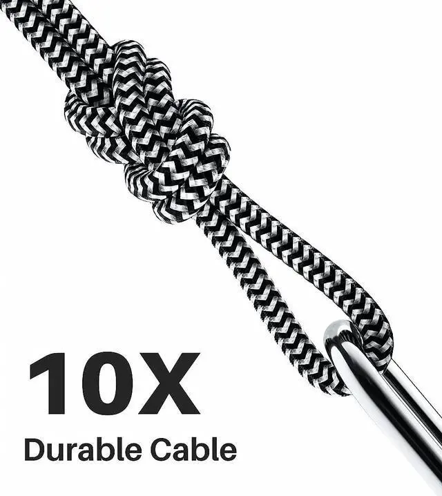 Alt view image 4 of 7 - USB C Cable 10Gbps Data Transfer 6ft, LDLrui USB 3.2 Gen 2 High Speed Data Cable, 3.1A Type C Fast Charging Cord for Samsung Galaxy S21/S20/S10/Note 20, iPhone 15 Pro Max, PS5 Controller, Android Auto