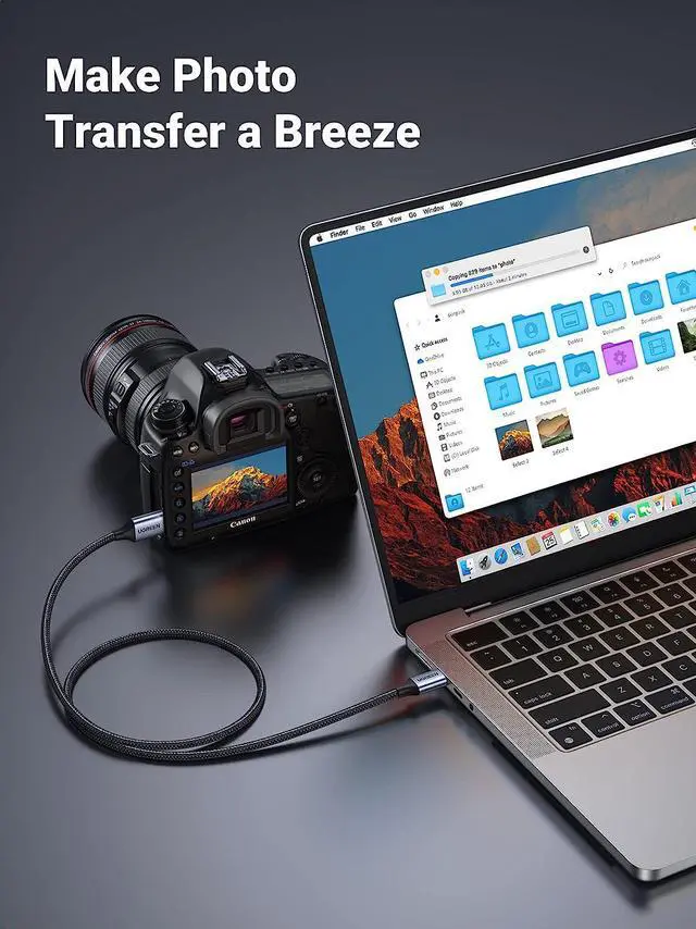 Alt view image 6 of 7 - U USB 3.1 Micro B Cable USB C to Micro B Data Sync and Charging Cord, Compatible with External Hard Drives, Expansion Portable, WD Elements Drive, WD My Passport Portable, Galaxy S5, 10ft