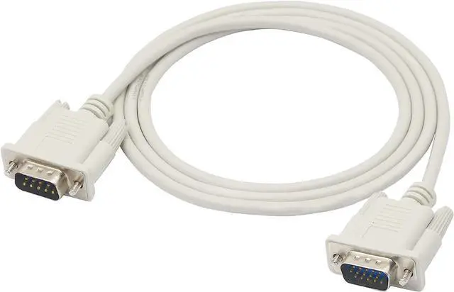 Alt view image 2 of 7 - PNGKNYOCN 4.5 Feet DB 9 Pin Male to VGA 15 Pin Male Adapter Cable, RS232 to VGA Conversion Cable, YOUCHENG for Computer,Printers, Scanners