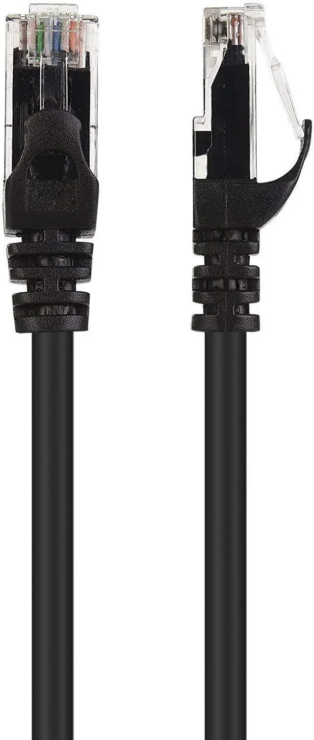 Alt view image 4 of 4 - Cable Matters Snagless Cat 6 Ethernet Cable 30 ft (Cat 6 Cable, Cat6 Cable, Internet Cable, Network Cable) in Black - Available 20ft - 150ft in Length