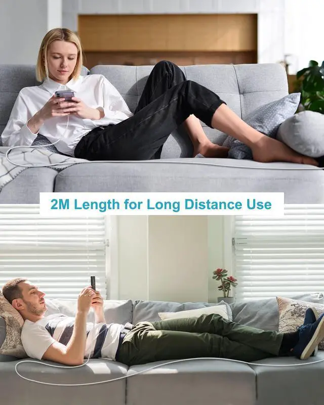 Alt view image 7 of 7 - USB C to Lightning Cable 6ft 3Pack[Apple MFi Certified], iPhone Cable 6ft iPhone Charger Cable Apple Charger Cable Cord Type C to Lightning Cable Fast Charging for iPhone 14 13 12 Pro Max/11/XS/X/iPad
