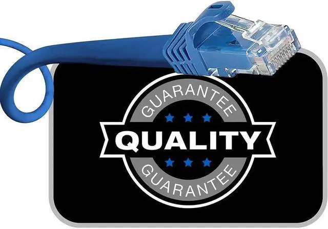 Alt view image 4 of 5 - M Cat6 Ethernet Patch Cable - 0.5 Feet - Blue (12-Pack) Snagless RJ45, 550MHz, UTP, Pure Bare Copper Wire, 24AWG - FLEXboot Series