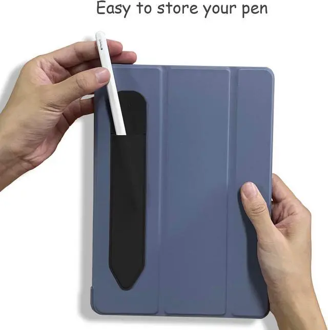 Alt view image 4 of 6 - Pencil Holder Compatible with Apple Pencil 2nd Generation and 1st Gen Elastic Pencil Pouch Accessories Design for iPad and Stylus (Black)