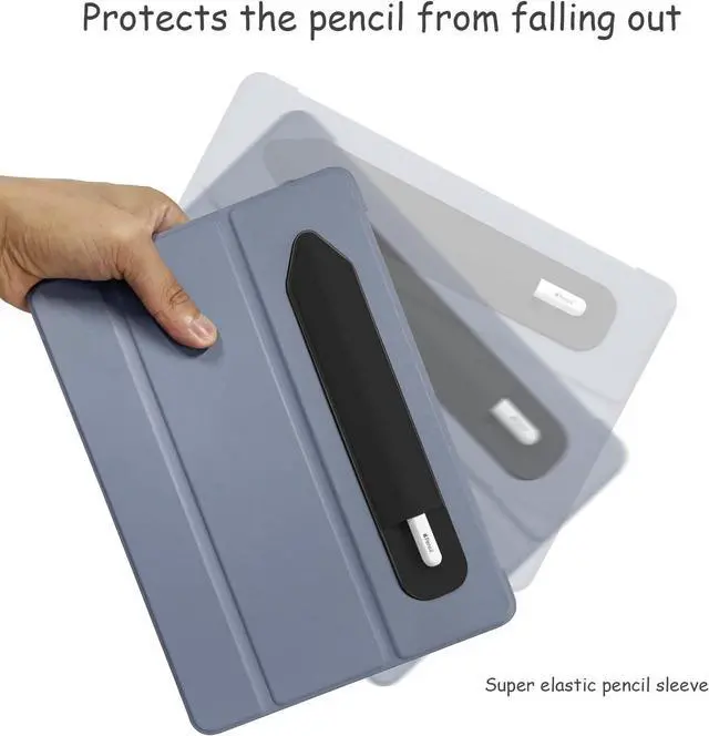 Alt view image 5 of 6 - Pencil Holder Compatible with Apple Pencil 2nd Generation and 1st Gen Elastic Pencil Pouch Accessories Design for iPad and Stylus (Black)