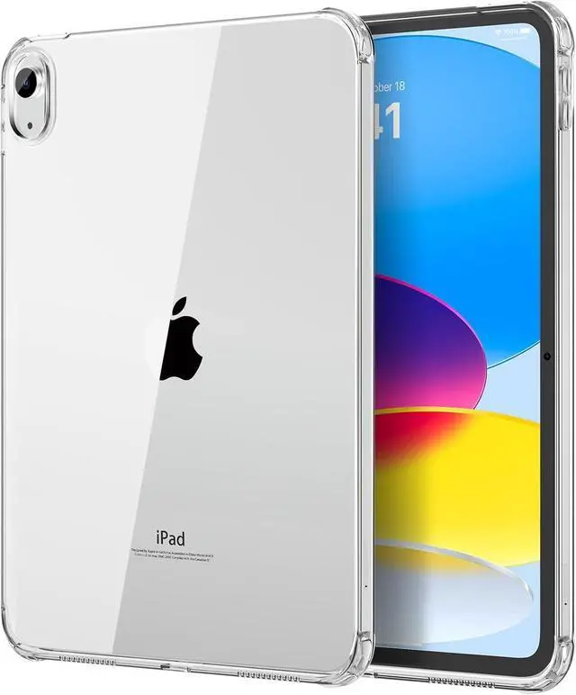 Main image of Clear Case for iPad (A16) 11th Generation 2025 11-inch/10th Generation 2022 10.9 inch Lightweight Soft TPU Anti-Scratch Ultra Transparent Tablet Back Cover Shockproof Impact Resistant Clear
