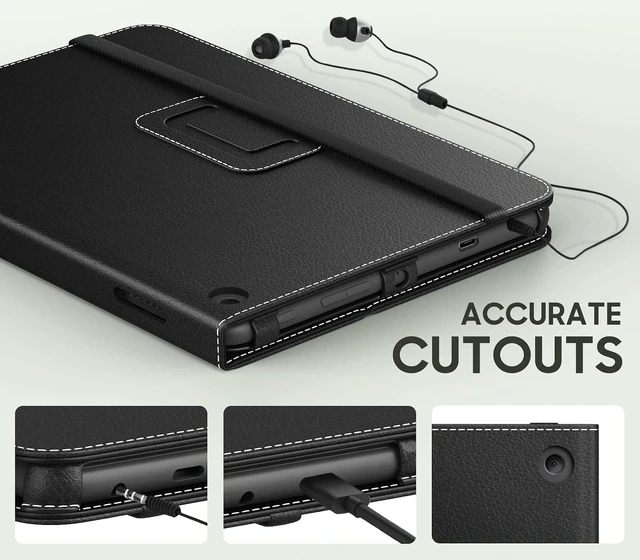 Alt view image 6 of 7 - Case Fits Kindle Fire HD 8 & 8 Plus Tablet 8 Black