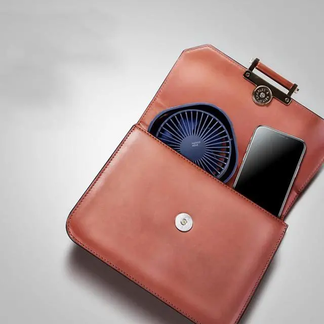 Alt view image 7 of 7 - Simpeak USB Fan, Portable Small Desk Fan Quiet (No Battery), 3 Speed 360° Adjustable Mini Table Fan USB, Personal Fan for Home Office Bedroom, Dark Blue