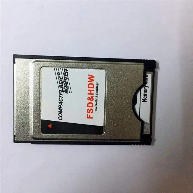Alt view image 6 of 6 - PCMCIA PC CF Memory Card Reader Adapter