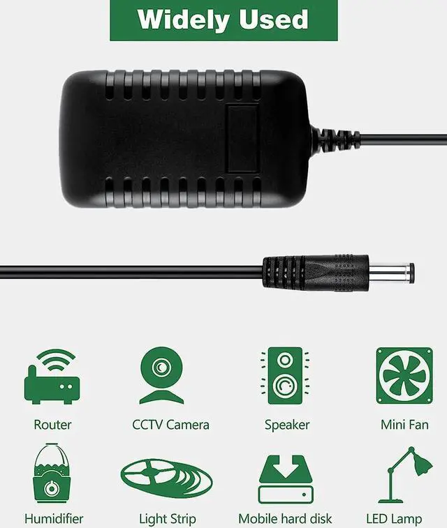 Alt view image 5 of 5 - Digipartspower AC Adapter Compatible with Topcon Tesla Tablet PC Cross-Over Controller International Power