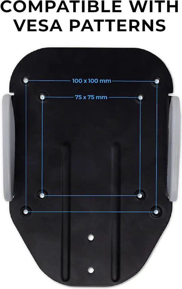 Alt view image 4 of 6 - HumanCentric VESA Mount Adapter for Viotek Monitors GN27C, NB27C, NB32C, GN32C, GN32Q, and MSI Optix G24C, G241VC, G27C, G27C2, AG32CQ, MAG341CQ Monitors, VESA Adapter Monitor Mount