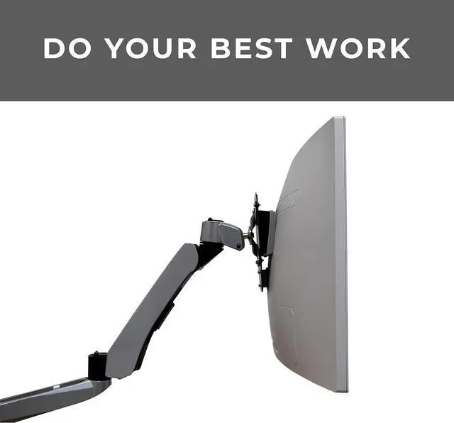 Alt view image 6 of 6 - HumanCentric VESA Mount Adapter for Viotek Monitors GN27C, NB27C, NB32C, GN32C, GN32Q, and MSI Optix G24C, G241VC, G27C, G27C2, AG32CQ, MAG341CQ Monitors, VESA Adapter Monitor Mount