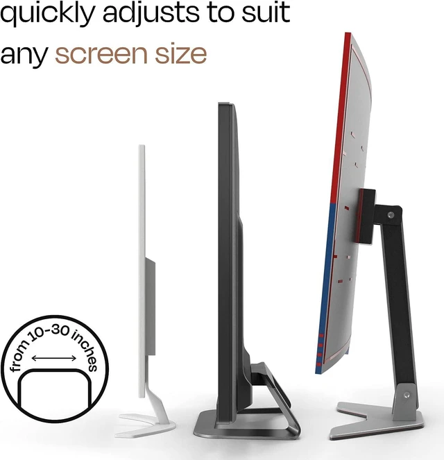 Dual Monitor Stand & Mount for 2 Monitors - Fits 10-30 Inch Screens ...