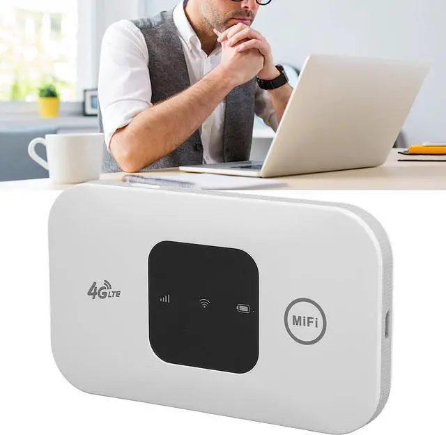Alt view image 2 of 7 - Portable WiFi, High Speed 4G Mobile WiFi Hotspot Portable WiFi Device WiFi Hotspot Router for Phone Laptop Desktop Tablet