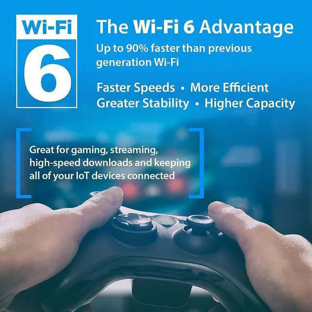 Alt view image 2 of 7 - D-Link WiFi 6 Router, AX1500 Ai Series 802.11AX Smart Home Wireless Internet Gigabit Dual Band Network System (R15)