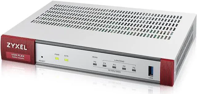 Main image of Zyxel VPN Network Security Firewall Router | Home & Small Business | Recommended up to 25 Users | Nebula Cloud Option [USGFLEX50]