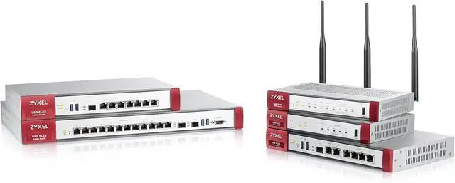 Alt view image 6 of 6 - Zyxel ZyWALL USG FLEX 100 Bundle - Cyber Security Firewall, Protect Network from Malware | VPN | 1-Year UTM Security Pack | Business Class Recommended up to 40 Users | Nebula Cloud Opt [USGFLEX100BUN]