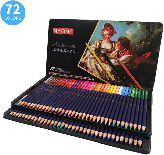 Best Place To buy Colored Pencils, 72 Colored Professional Watercolor  Pencils for Kids, Art Supplies for