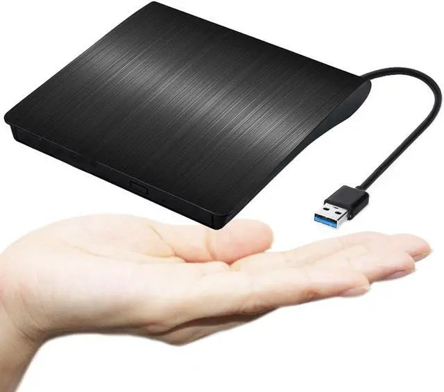 Alt view image 6 of 7 - External CD DVD Drive for PC Laptop, DVD Player CD Burner USB 3.0 Portable CD DVD +/-RW External Disk Drive Optical Drive Slim CD DVD ROM Recorder Writer fits for Mac/Windows/Linux