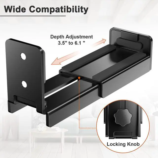 Alt view image 3 of 7 - PUTORSEN Soundbar Mount