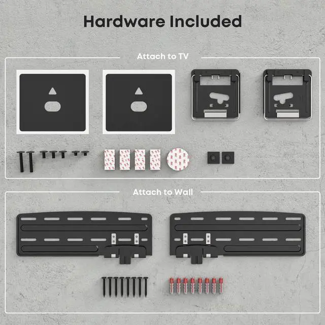 Alt view image 4 of 7 - PUTORSEN Ultra Slim TV Mount Slim Fit Wall Mount